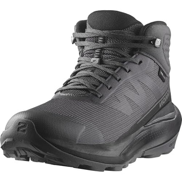 Salomon Elixir Tour Mid Waterproof Women's Hiking Shoes, Optimal Comfort, Soft Ride, and Weatherproof, Asphalt, 10 im Sale